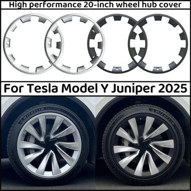 For Tesla Model Y Juniper 2025 20 Inches Wheels ABS Rim Guard Rim Car Hubcap Cover Protection Hubcap Patch Scratch Proof Hub Cap