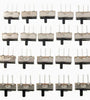 60pcs SS12D00G3 2 Position SPDT 1P2T 3 Pin PCB Panel Mini Vertical Slide Toggle Switch