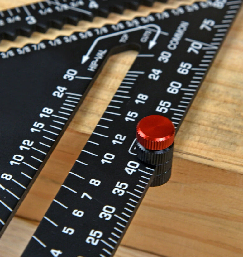 Ruler Positioning Block Stair Gauge for Framing Square Carpenter Tool Clamp Framing Square Stop