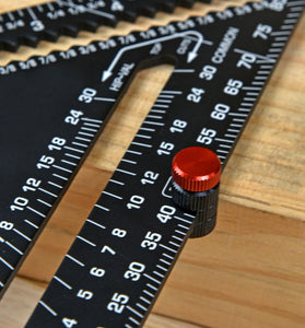 Ruler Positioning Block Stair Gauge for Framing Square Carpenter Tool Clamp Framing Square Stop