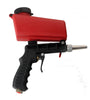 Portable Gravity Pneumatic Sandblasting Gun 90psi High-Pressure Adjustable Flow Large Capacity Versatile for Small Air Blasting & Derusting