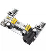 5Pcs MB102 2 Channel 3.3V 5V Breadboard Power Supply Module White Breadboard Dedicated Power Module MB-102 Solderless Bread Board