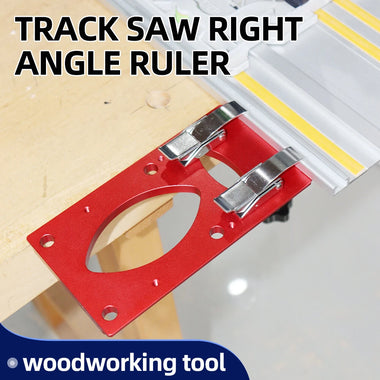 ENJOYWOOD Track Saw Rail Square Guide Right Angle Guide Angle Stop for Festool Track Saw Guide Rail