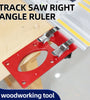 ENJOYWOOD Track Saw Rail Square Guide Right Angle Guide Angle Stop for Festool Track Saw Guide Rail