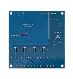 AIR780E 4G Full Netcom Four-Channel Relay Module LTE Cat.1 bis Communication Board Low Power Module Type-C DC7-24V GPIO Control Nano SIM Slot