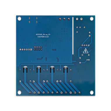 AIR780E 4G Full Netcom Four-Channel Relay Module LTE Cat.1 bis Communication Board Low Power Module Type-C DC7-24V GPIO Control Nano SIM Slot