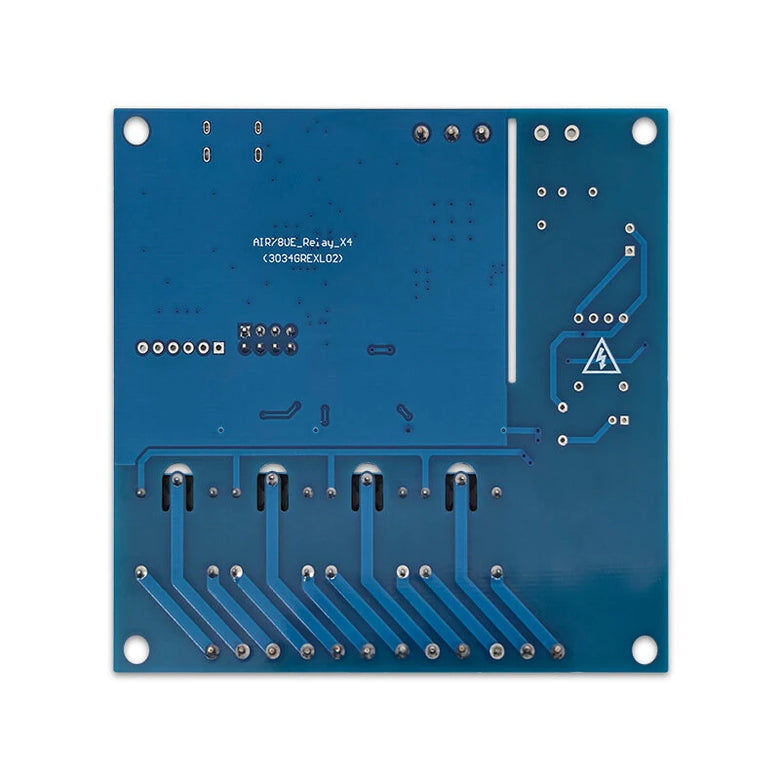 AIR780E 4G Full Netcom Four-Channel Relay Module LTE Cat.1 bis Communication Board Low Power Module Type-C DC7-24V GPIO Control Nano SIM Slot