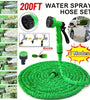 Flexible Garden Hose Set 7-Function Spray Gun Hose Expandable High Pressure Car Wash Hose 7 Water Spray Functions Water Gun for Home Garden Watering Hose