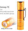 Convoy T5 219B 519A LED High CRI LED Flashlight AA/14500 Mini Flash Light Torch 12 Groups Perfect For All Situation Fishing Camping Linterna Work Lamp