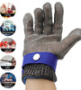 Stainless Steel Cut Resistant Glove Mesh Metal Glove Food Grade for Kitchen Cooking / Woodworking Carving / Butcher Meat Cutting