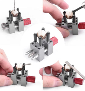 High Precision Mini Vise adjustable up to 1.18inch wide Mini Bench Vice Clamp Mini Flat Clamp Opening Parallel Table Vise For Scale Model Hobby Craft Jewelry Watch Electronics