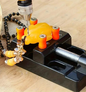 Fast Eight-Hole Table Vise Mini Clamping Bed for Bodhi Walnut Carving Fixed Jig Woodworking Small Table Vise Portable