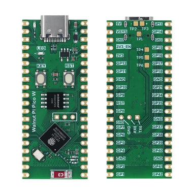 WalnutPi PicoW ESP32-S3 Development Board Dual-Core up to 240MHz WiFi Bluetooth 5 MicroPython Type-C USB GPIO for IoT Projects Embedded Systems