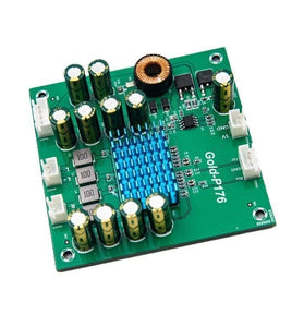 Audio Amplifier Module Class D Gold-P176 Bluetooth TPA3116D2 50W+50W 2 Channel DC12V-24V High Performance