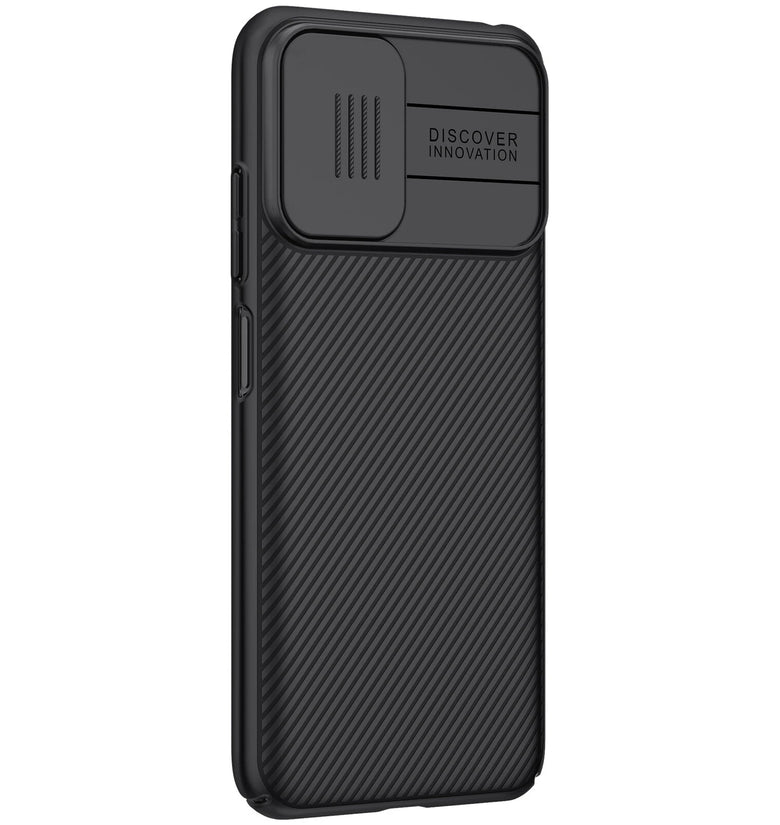 Nillkin for POCO M3 Pro 5G Case / Xiaomi Redmi Note 10 5G Case Bumper with Lens Cover Shockproof Anti-Scratch TPU + PC Protective Case Non-Original