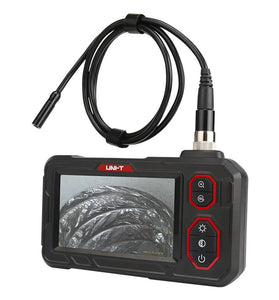 UNI-T UT667 Industrial Endoscope for Car Repair 4.3" LCD HD Display IP67 Waterproof 1m/5m/10m Probe 2000mAh Battery 70 FOV 8 LED Light Inspection Camera for car