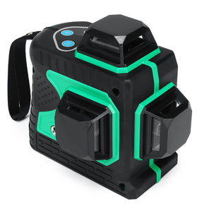3D Green Auto Laser Level 12 Lines 360 Horizontal & Vertical Cross Build Tool Measuring Tools