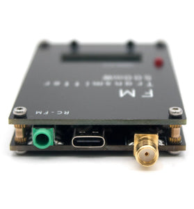 2000M 0.5W FM Transmitter Frequency LED display Stereo Digital 88M-108MHz FOR DSP Radio broadcast Radio Station Receiver