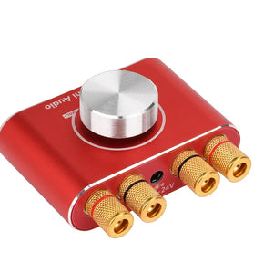 X100H 15W Stereo Amplifier Board 12/24V Speaker Audio Amplifier bluetooth 3.5mm AUX USB U-disk Input APP Control