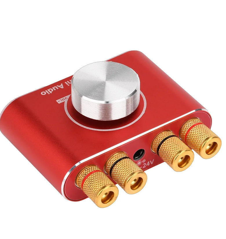 X100H 15W Stereo Amplifier Board 12/24V Speaker Audio Amplifier bluetooth 3.5mm AUX USB U-disk Input APP Control