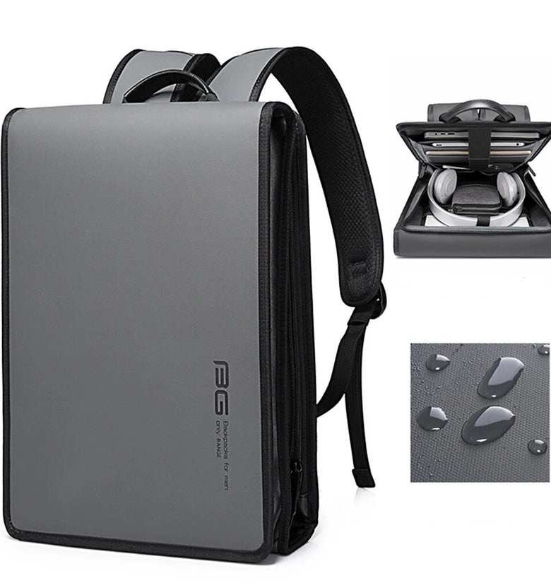 BANGE Business Backpack Men's Shoulder Bag Waterproof 15.6 Inch Laptop Computer Bagpack Large Capacity Storage Back Bag for Men