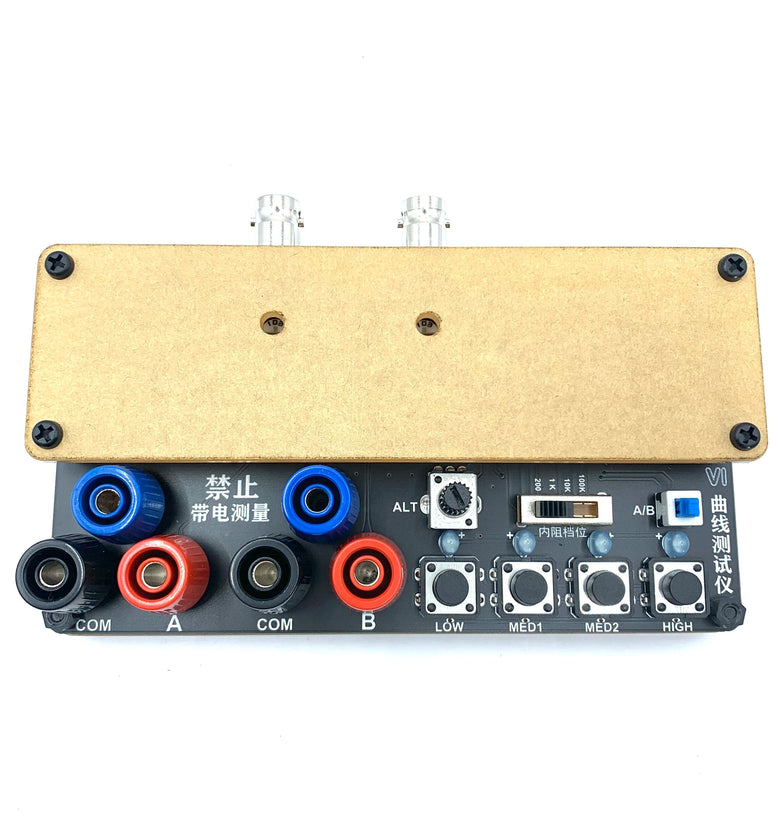 Dual-channel VI Curve Tester, Displaying 2 Waveforms at the Same Time for Easy Comparison