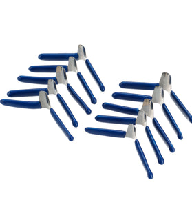 42PCS Orange Picks and Padlocks Set Equipped with an Automatic Unlocking Gun, Aircraft Clips, Transparent Padlocks and Rubber Sleeves,