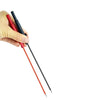2PCS Universal Multimeter Test Probe 4mm Banana Plug Design Extended Length for Electrical Automotive Repair and Universal Testing