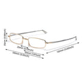 Folding Stretching Presbyopia Glasses Portable Anti Blue Light Reading Glasses Ultra-light Anti-fatigue Presbyopia Glasses Lighter Case