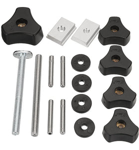 Drillpro Woodworking Tool Accessary Quick Action Hold Down Clamp Handle Nut for T-Slot T-Tracks