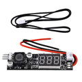 DC12V Driver Module PWM 2-3 Wire Fan Temperature Controller Speed Governor Display Module for PC Fan/Alarm