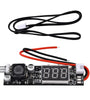 DC12V Driver Module PWM 2-3 Wire Fan Temperature Controller Speed Governor Display Module for PC Fan/Alarm