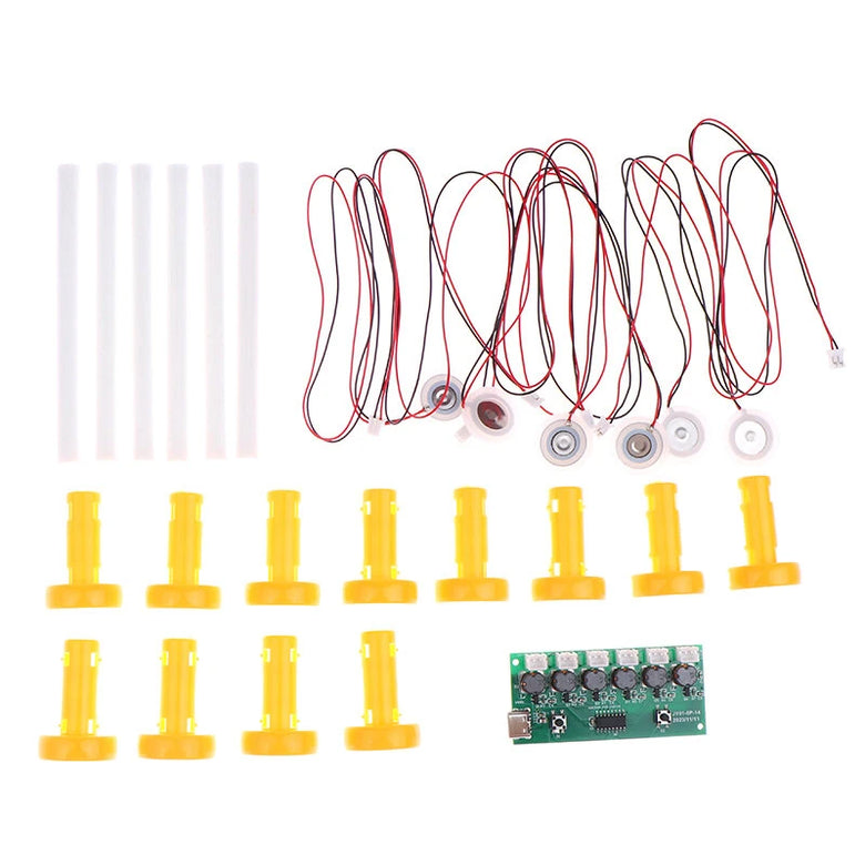 Ultrasonic Nebulizer DIY Kit Six Spray Atomization Module Type-C 108KHZ 5V Mist Maker Module Atomizer Circuit Board Assembly Humidifier Accessories