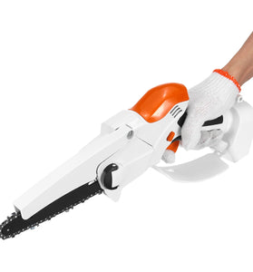 6 Inch Portable Electric Chain Saw Mini Cordless Rechargeable Woodworking Wood Cutting Tool For Makita Battery
