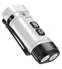 SEEKNITE U10 410LM Aluminum Alloy EDC Keychain Flashlight Built-in 14500 Battery High Power LED Torch USB Rechargeable Portable Magnetic Clip Light