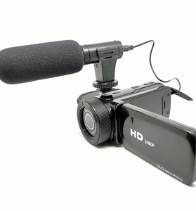 D100 1080P HD Digital Camera 16 Million Pixel Handheld DV Camcorder with Microphone Wide-angle Lens Video Camera