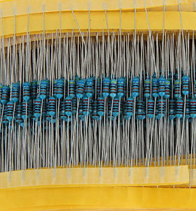 1800pcs 30 Kinds Value 1% 1/4W Metal Film Resistor Assorted Kit 60pcs Each Value