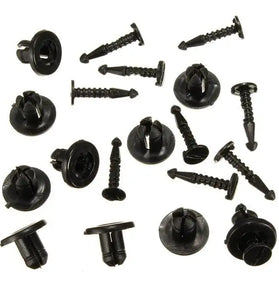 Set of 10 Bumper Trim Clip for Renault Clio Laguna Megane Espace