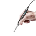 T65 Smart Soldering Iron with 6PCS Iron Heating Cores Fast Heating 65W Adjustable Temperature 150~450 Auto Sleep PD+QC Fast Charging Aluminum Alloy Handle