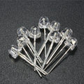 120pcs 5mm White Red Blue Green Yellow Purple LED Light Bulb Emitting Diode Lamp