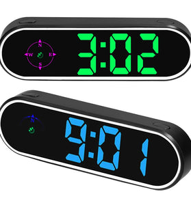Car Head Up Display GPS Digital Speedometer with Color LED Display Clock Compass Function Over Speeding Alarm for Car Truck SUV RV
