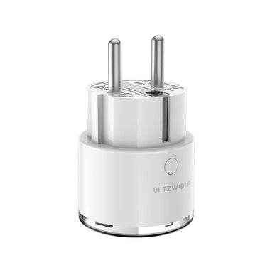 BlitzWolf BW-SHP6 Pro 15A 3450W WiFi Smart Plug Wireless Power Socket Outlet Energy Monitoring No Hub Required App Remote Control Voice Control Works With Amazon Alexa and Google Assistant