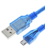 USB Cable MicroUSB Data MK5P Extension Android Phone USB Charging Cable 64FT for Leonardo/Pro micro/DUE ESP8266 Development Module