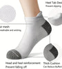 6 Pair Cotton Men Socks Comfy Solid Color Male's Short Sock Summer Cycling Breathable Mesh Running Ankle Socks