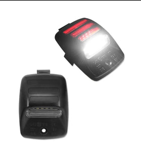 2Pcs LED Car License Plate Lights Lamp Assembly Replacement For Toyota Tacoma 2005-2015 For Tundra 2000-2013