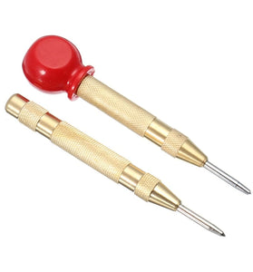 Drillpro 6mm Automatic Center Pin Punch Spring Loaded Marking Starting Holes Tool