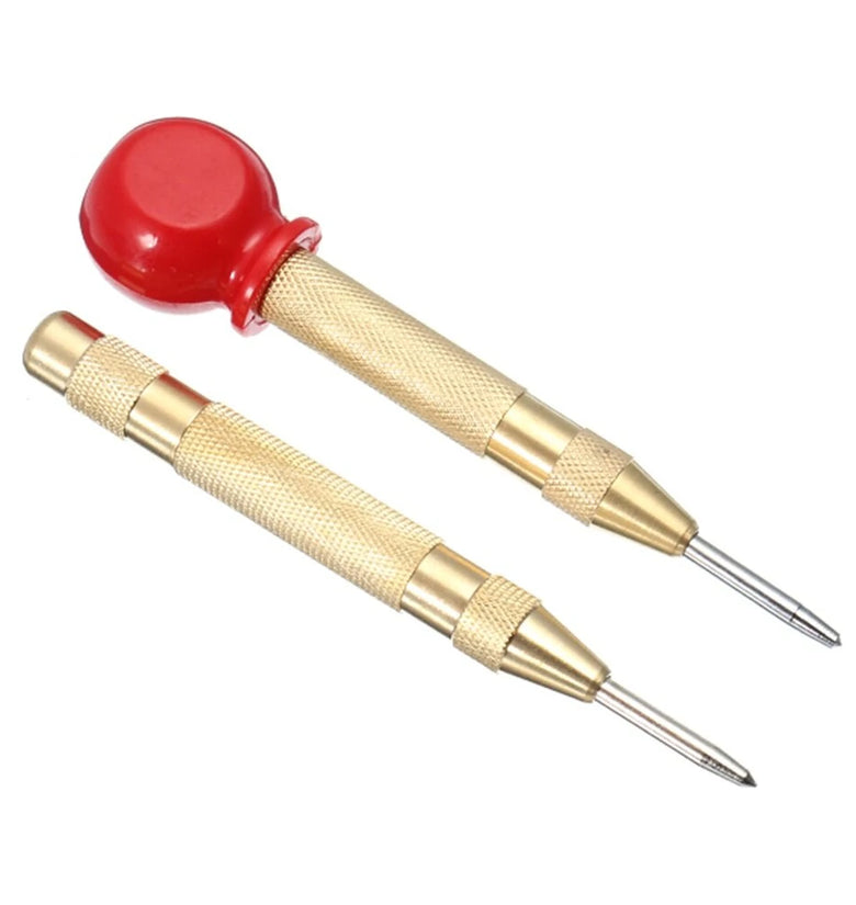 Drillpro 6mm Automatic Center Pin Punch Spring Loaded Marking Starting Holes Tool