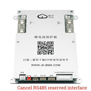 JKBMS B1A8S10P Intelligent Protection Board for 4-8S 100A Power Batteries 4S 5S 6S 7S 8S 12V 24V Battery with 1A Active Balancing