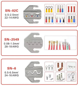 Pressed Pliers Electrician Tools Crimping Tool Electrical Terminals Clamp Electronics Pressing Connector Hand Jaws Box