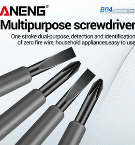 ANENG B04 Digital Voltage Tester Pen AC Non-contact Induction Test Pencil Voltmeter Power Test Meter Electrical Screwdriver Indicator